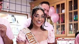 hot secretary rips clothes off till she almost naked