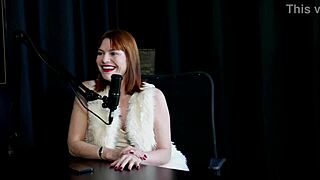 Reh Queen Sheer Red Attends Voyeur Avoiding Vibrators for Orgasm