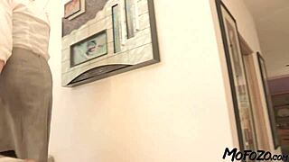 mofozo com - masked intruder is deepthroating a horny office worker