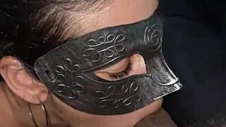 sailor girl hotwife sucks husband to swallow every drop