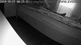 wife installed hidden camera filming husband's cheating with housekeeper real video