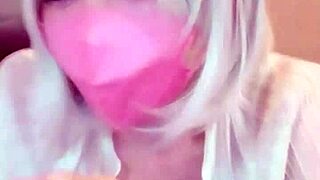 i watch masked beauty masturbate in crossdressing