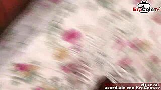 Feel the passion of skinny spanish redhead milf in amateur fuck