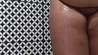 Hey, you craving this big ass ebony latina with natural tits showing off her wet chubby body?