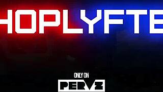 Crystal's tits convince Calvin to fuck her