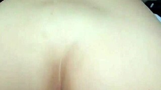 Horny asian wife rides cock wildly in steamy bedroom session