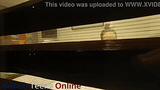 Watch your british neighbour's big natural tits and ass reach orgasm in masturbation – girl next door secret