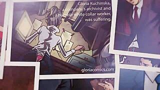 gloria uses vibrating toy to win over boss