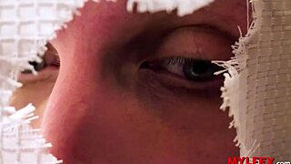 mylfex stepmom gets accidental anal from stepson in shower