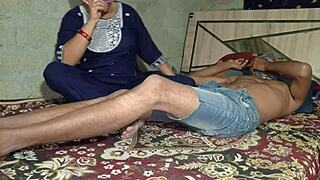 Indian village romantic sex with desi step sister in bathroom dorm!