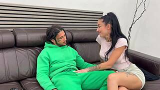 Latina Silvia Gets DP In Studio With Black Domination