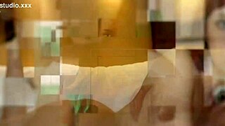 Can this 18 y o student really swallow cum after deepthroat in college uniform?