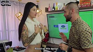 Salome Gil Gets Horny with Voyeur