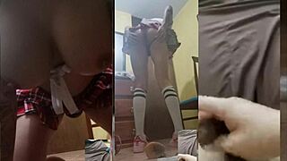 i video call a busty trans girl for orgasm