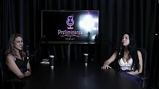 anabele nogueira sheer red excites wheelchair attendant with spanish breasts