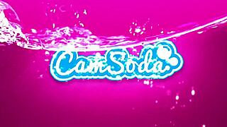 Rose Monroe masturbates with toys on webcam, showing big tits and ass.