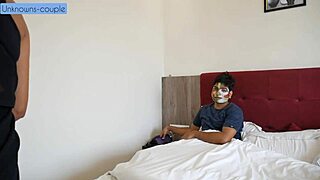 Saheb Ji Takes Advantage of Poor Mamta's Compulsion with Rough Sex