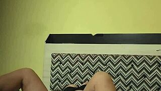 Mother-in-Law Teases in Lingerie Before Striptease