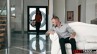 ana foxxx in submissive lingerie getting face fucked