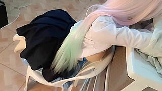 Big Ass College Girl Fucked In Doggy Pov Cosplay With Small Waist Thong Dress