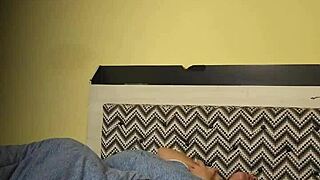 Mother-in-Law Teases in Lingerie Before Striptease