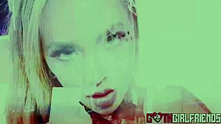 Blonde Goth Blake Blossom Fucked After Teasing