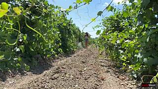 Caught Beautiful Hooligan On Ranch, Fucked Her Ass With Passion