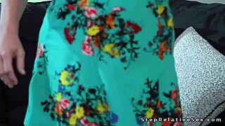 Tanned stepdaughter sucks monster cock pov and gets creampie