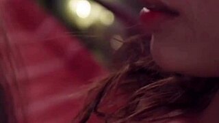 blonde briana moon rides big cock for anal assfucking with latina baby nicols in sexy lingerie