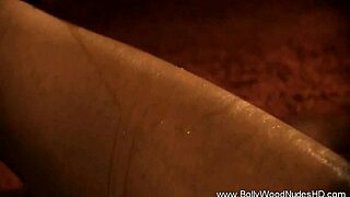 Bollywood Beauty Strips Nude in Bath Teasing