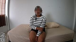 Xiomara Gets Massive Facial Cumshot.