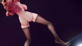 That bitch knight is killing it in this MMD dance routine with cool moves. 💃🛡️