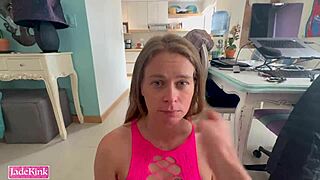 Hot Pink Pussy Escort Forcefully Bought Home and Used