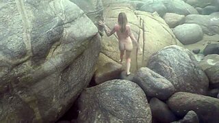 Begging For Cum From Gifted Young Man On Floripa Beach?