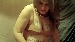 hey, check out this french slave's wild self-session with pins and masturbation outdoors 😈🔥