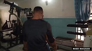 hey, the instructor got seduced by that big ass client