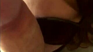 My wife gives huge white cock POV blowjob, sucking deep