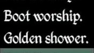 Dominatrix katrina commands, 'eat my ass while i fart on your face!'