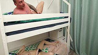 I Caught My Roommate Masturbating, Offered My Cock, and Fucked Her Ass in This Homemade Video