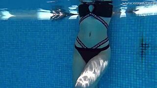 Sheril Blossom Hot Russian Underwater Bikini Tease