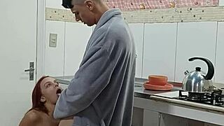 Beautiful Maid Seduces Married Boss Who Fucks Her And Cums In Mouth During Blowjob