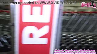 Deutsche Blonde Teen bei Öffentlichem Amateur Anal Pov