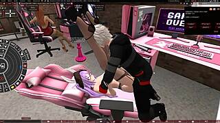 Hey, check out this wild Second Life session fucking a vtuber again