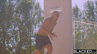 Provocative Can Blacked Hottie Penelope Handle Secret Pool Sex With Huge BBC In Multiple Positions?