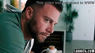 Seth Sneaks In To Spy On Petite Brunette's Deepthroat Blowjob And Monster Cock Cheating Session