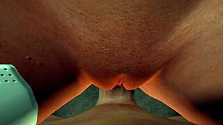 vip room experience with wet interactions in 3d hentai animation