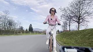 I feel so excited as trans babe gets ass banged while wanking her cock