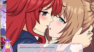 oh man, i'm diving into this lewd idol project hot spring special part 5 with asian blondes kissing...