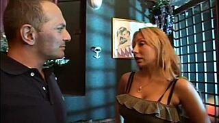 oh wow this blonde girl is showin' her blowjob and anal skills with big tits cumshot in mouth!! 😏