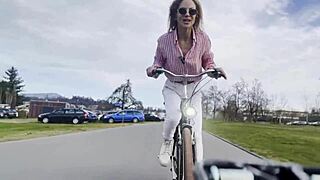 I feel so excited as trans babe gets ass banged while wanking her cock